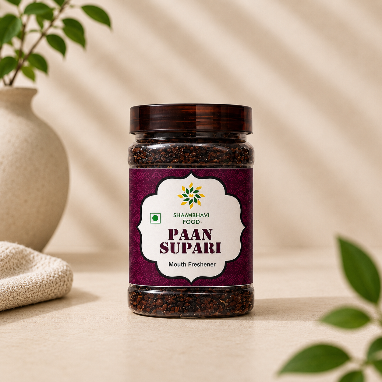 Minty Royal Pan Supari | Flavoured Betel Nut with Paan Leaves & Mint | Refreshing Mouth Freshener | Premium Blend | After Meal Digestive