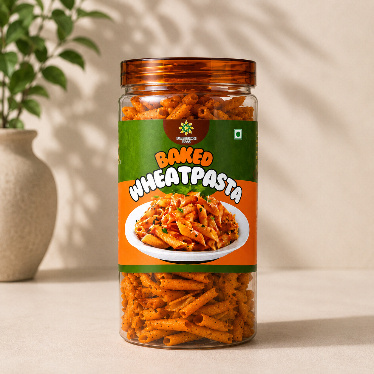Baked Wheat Pasta | Multigrain Chips with Ragi & Whole Wheat | Healthy Baked Snack with Herbs & Spices | Crunchy Tea Time Snack